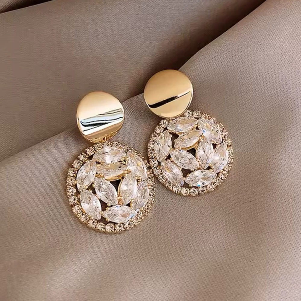 Gold Filled Cubic Zirconia Earrings
